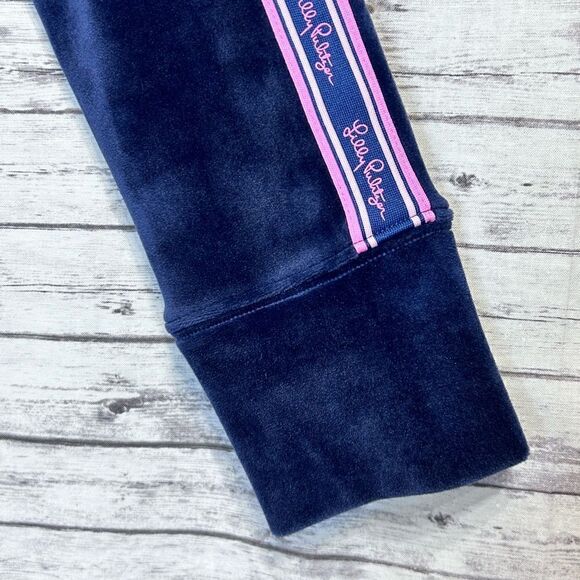 Lilly Pulitzer Velour 1/2 Zip Skipper Popover - Picture 8 of 11